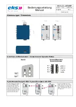 Preview for 3 page of eks DL-485MBP Manual