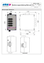 Preview for 3 page of eks x-light 015 Series Manual