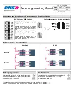 Preview for 4 page of eks x-light 015 Series Manual