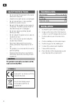 Preview for 8 page of EKVIP 022515 Operating Instructions Manual