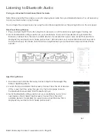 Preview for 10 page of ELAC Discovery Connect DS-C101W-G Operating Instructions Manual