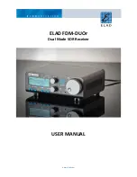 ELAD FDM-DUOr User Manual preview