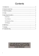 Preview for 2 page of ELAN Lighting CLASSICBAR 951 User Manual