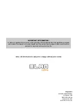 Preview for 8 page of ELAN Lighting CLASSICBAR 951 User Manual