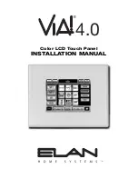 Elan VIA! 4.0 Installation Manual preview