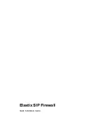 Preview for 2 page of Elastix SIP Firewall Quick Installation Manual