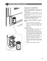 Preview for 29 page of Elba EGC 833 series Instructions For The Use