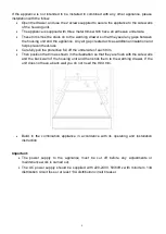 Preview for 5 page of Elba EWMD-H6060TS(BK) Owner'S Manual