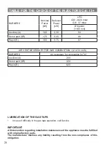 Preview for 26 page of Elba N58740 Series Instructions For The Use