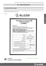 Preview for 5 page of ELCOS 24082 User And Maintenance Manual