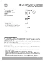 Preview for 17 page of Eldom 5908277384777 Operating Instruction