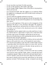 Preview for 13 page of Eldom Chef WRK1250 Operating Instruction