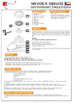 Preview for 6 page of Eldom GDS4 Instructions For Use Manual