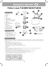 Preview for 11 page of Eldom Perfect Juicer PJ600B Operating Instruction