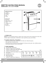 Preview for 10 page of Eldom Puri PO200 Instruction Manual