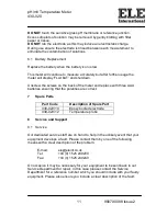 Preview for 11 page of Ele 430-020 Operating Instructions Manual