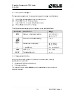 Preview for 14 page of Ele 513-160 Operating Instructions Manual