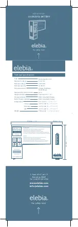 Elebia Evo2 User Manual preview