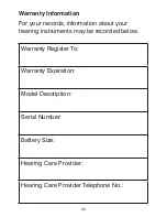 Preview for 37 page of Electone 06E123456L Operating Instructions Manual