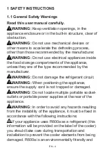 Preview for 4 page of Electra BLU106W User Manual