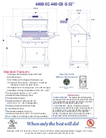 Preview for 2 page of Electri-Chef 4400-EC-448-CB-S-32 Features