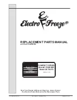 Preview for 45 page of ELECTRO FREEZE CS700-FG Operator'S Manual