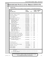 Preview for 67 page of ELECTRO FREEZE CS700-FG Operator'S Manual