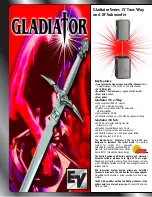 Preview for 1 page of Electro-Voice Gladiator Series Specifications