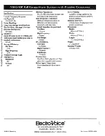 Preview for 8 page of Electro-Voice MH640P Brochure & Specs