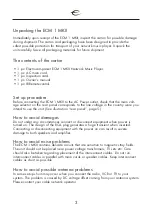 Preview for 3 page of ELECTROCOMPANIET ECM 1 MKII Owner'S Manual