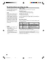 Preview for 52 page of Electrohome DVRC802E User Manual