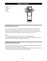 Preview for 5 page of Electrohome ES859 User Manual