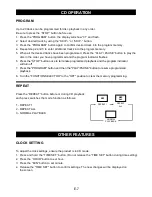 Preview for 8 page of Electrohome ES859 User Manual