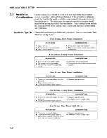 Preview for 8 page of Electrohome Marquee 8000 User Manual