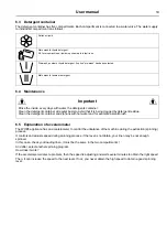 Preview for 19 page of Electrolux Professional WH5 500H User Manual