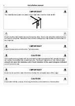 Preview for 8 page of Electrolux Professional WP4 1100H Installation Manual