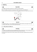 Preview for 16 page of Electrolux Professional WP4 1100H Installation Manual