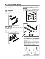 Preview for 14 page of Electrolux 2222 784-01 Instruction Booklet