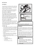 Preview for 18 page of Electrolux 253.4475 Use & Care Manual