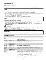 Preview for 21 page of Electrolux 253.4475 Use & Care Manual