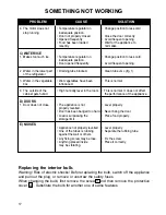 Preview for 17 page of Electrolux 275 Operating Instructions Manual