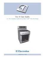 Electrolux 316471200 Use And Care Manual preview