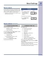 Preview for 21 page of Electrolux 316495005 Use & Care Manual