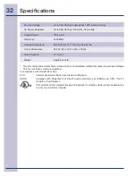 Preview for 32 page of Electrolux 316495005 Use & Care Manual