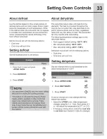 Preview for 33 page of Electrolux 318205876 Use & Care Manual