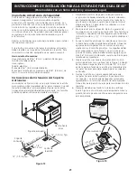 Preview for 21 page of Electrolux 40" Installation Instructions Manual