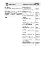 Preview for 2 page of Electrolux 504288 (EHT8IELG6) Manual