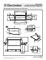 Preview for 5 page of Electrolux 534174 Specification Sheet