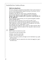 Preview for 24 page of Electrolux 68001KF-N User Manual