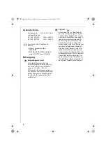 Preview for 8 page of Electrolux AEG DB 75 Series Operating Instructions Manual